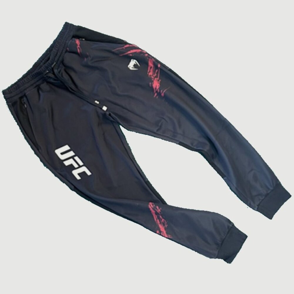 Venum UFC Fight Week Joggers – Black/Red – Size L